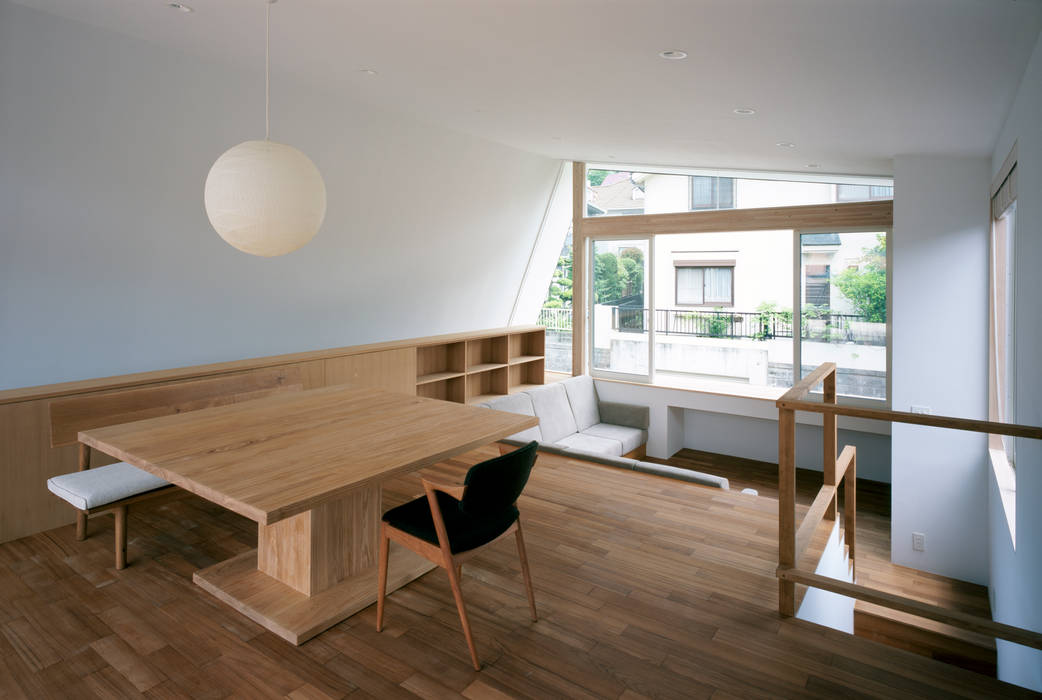 向原の家, 向山建築設計事務所 向山建築設計事務所 Modern living room