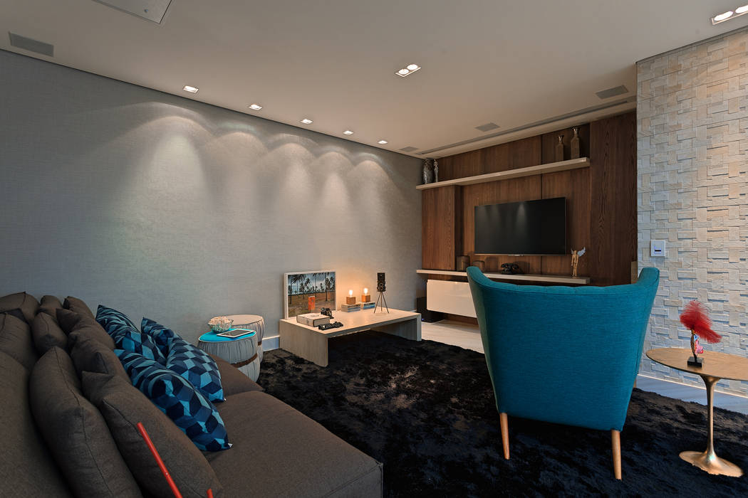 homify Modern style media rooms