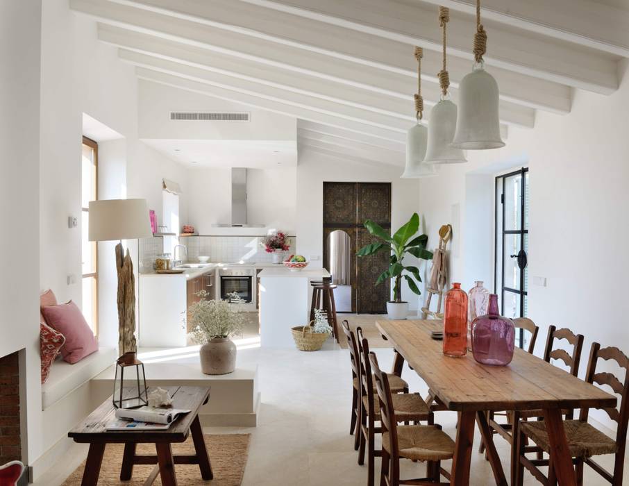 HOTEL CAL REIET – GUEST HOUSES, Bloomint design Bloomint design Mediterrane woonkamers