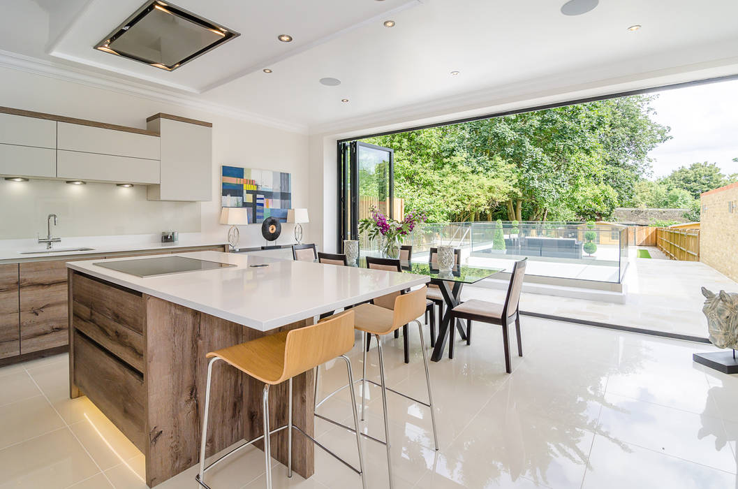 Oakhill Road, Putney, Concept Eight Architects Concept Eight Architects Cocinas de estilo moderno