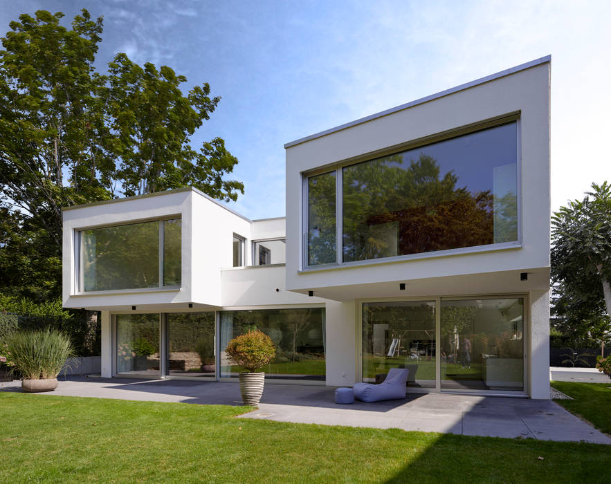 Wohnhaus C Mainz Oberstadt, Marcus Hofbauer Architekt Marcus Hofbauer Architekt 모던스타일 주택