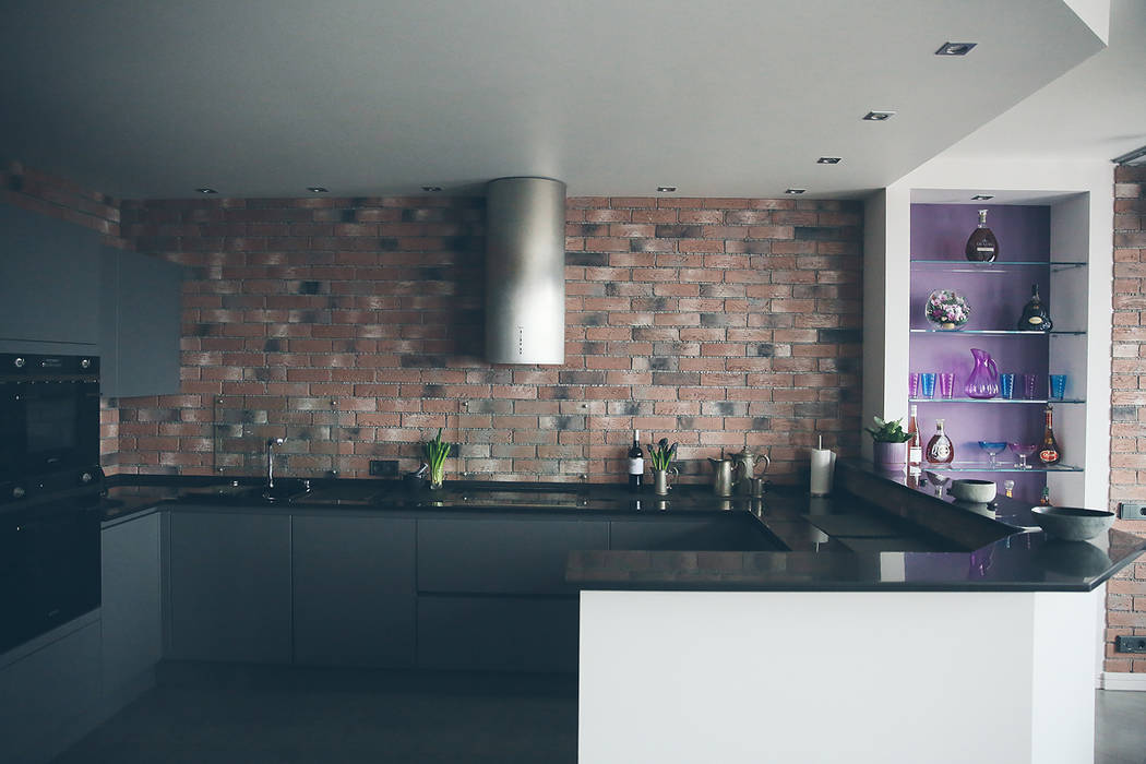 homify Dapur Gaya Industrial