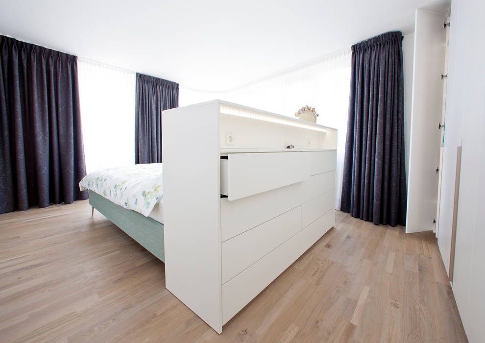 Woonhuis M&JW, Egbert Duijn architect+ Egbert Duijn architect+ Modern style bedroom