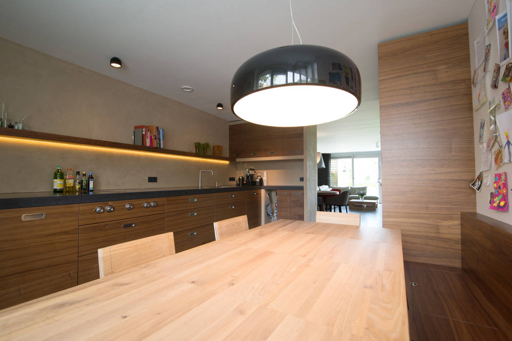 Woonhuis M&JW, Egbert Duijn architect+ Egbert Duijn architect+ Modern kitchen