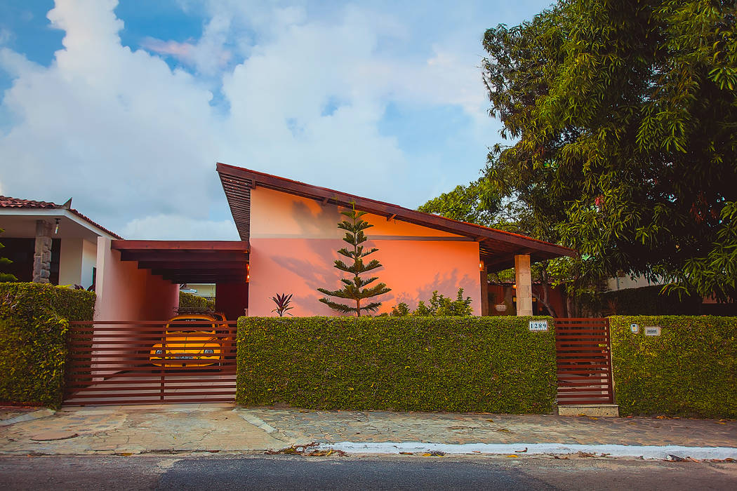 Casa Mariana Martins Lucena Arquitetos Casas rústicas