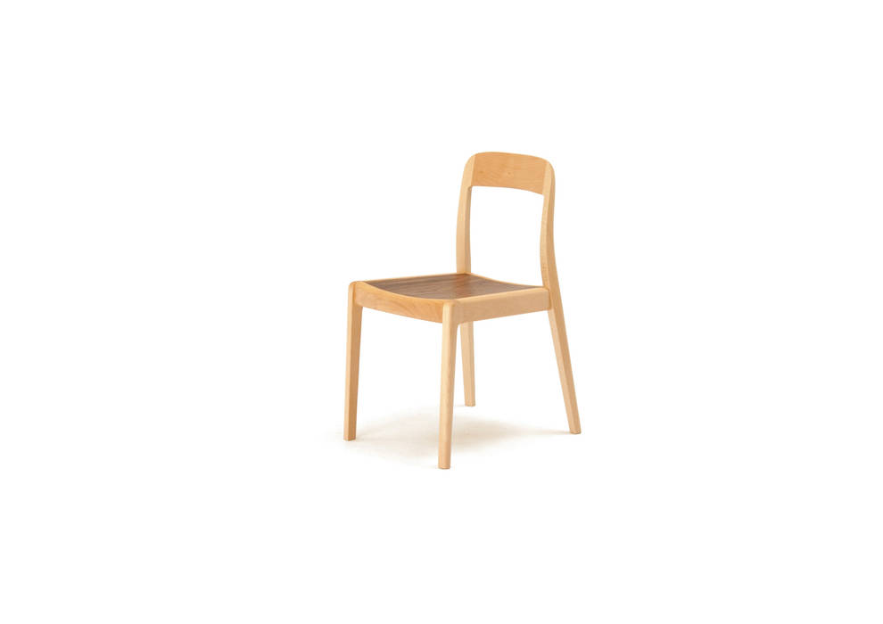 COISL-C_BCN_W NDstyle./NODA FURNITURE co.,ltd. 北欧デザインの ダイニング 木 木目調 椅子＆ベンチ