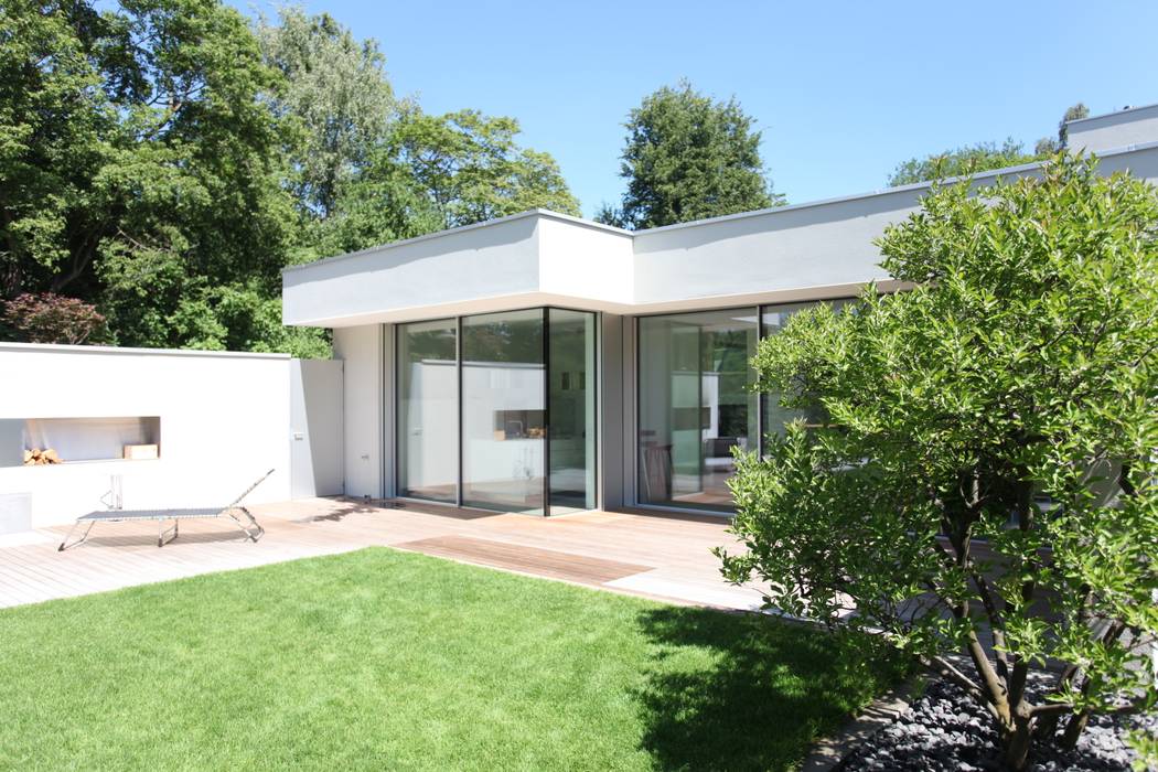 Umbau Sanierung Eines Bungalow Moderne Hauser Von Neugebauer Architekten Bda Modern Homify