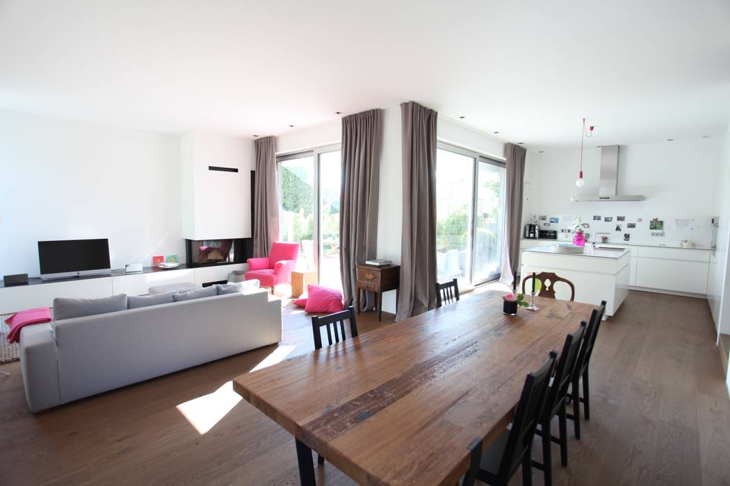 Wohn- esszimmer küche: esszimmer von neugebauer architekten ... Wohn- esszimmer küche: esszimmer von neugebauer architekten ...