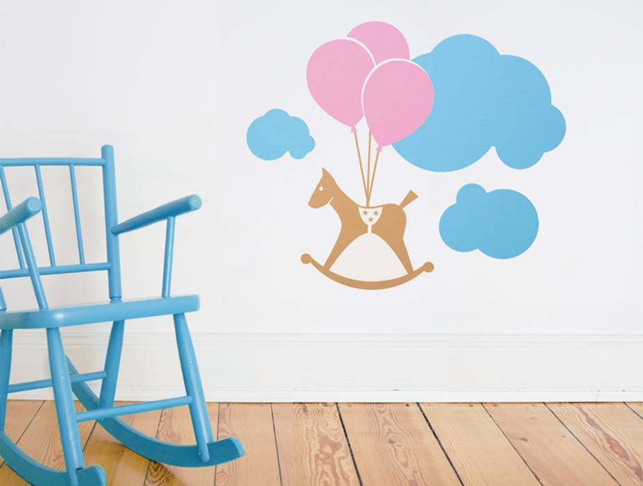 Wand Decor Sticker, Emily Daycare Consulting Emily Daycare Consulting Dormitorios infantiles modernos: Decoración y accesorios