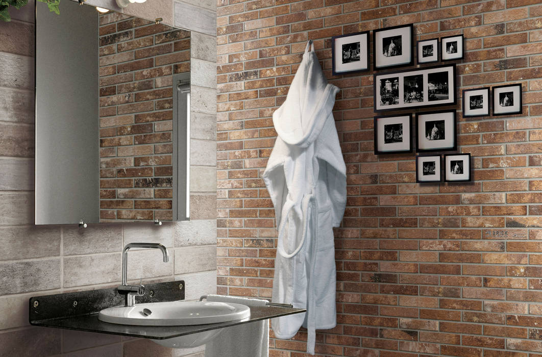 London, Brick Generation, Ceramica Rondine Ceramica Rondine Industrial style walls & floors Ceramic Wall & floor coverings