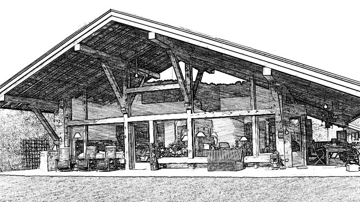 Fotos en blanco y negro casas de estilo rústico de manuel monroy pagnon