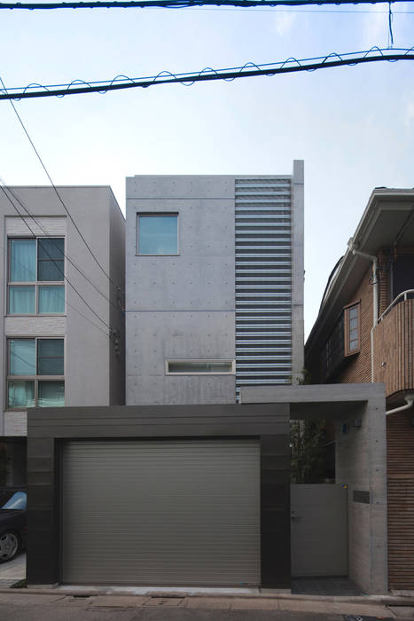 外観｜松原の家 Ｕ建築設計室 モダンな 家 鉄筋コンクリート