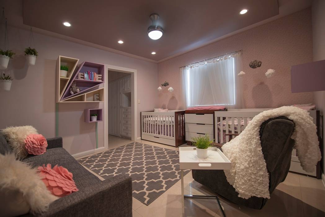 Recámara bebé Estudio Tanguma Dormitorios infantiles modernos