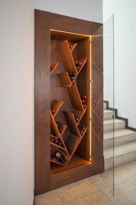 RESIDENCIA HUASTECA, Estudio Tanguma Estudio Tanguma Modern Home Wine Cellar Wood Wood effect