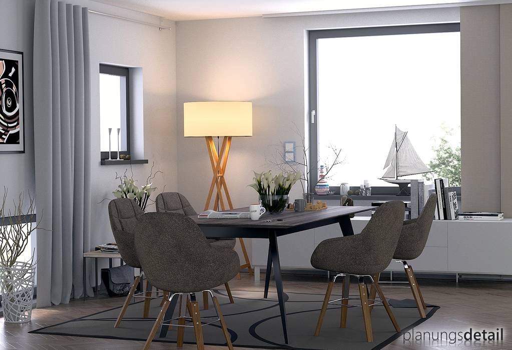 Wohnzimmer Essecke Moderne Esszimmer Von Planungsdetail De Gmbh