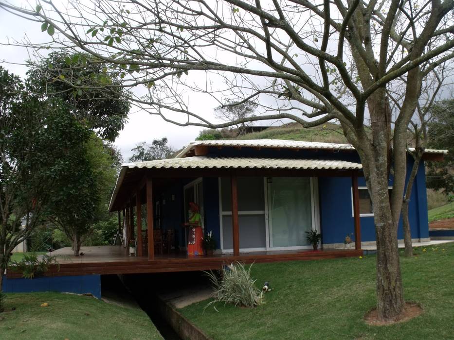 Área de Lazer, Cristiane Locatelli Arquitetos & Associados Cristiane Locatelli Arquitetos & Associados Rustic style house