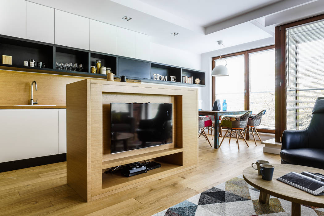 homify Industrial style living room