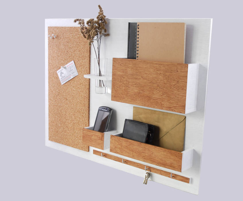 Organizery na ścianę, Silva Design Silva Design Modern study/office Plywood Storage