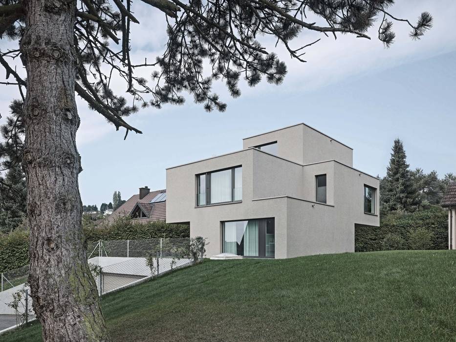 Wohnhaus Lohn-Ammannsegg, phalt Architekten AG phalt Architekten AG Modern houses