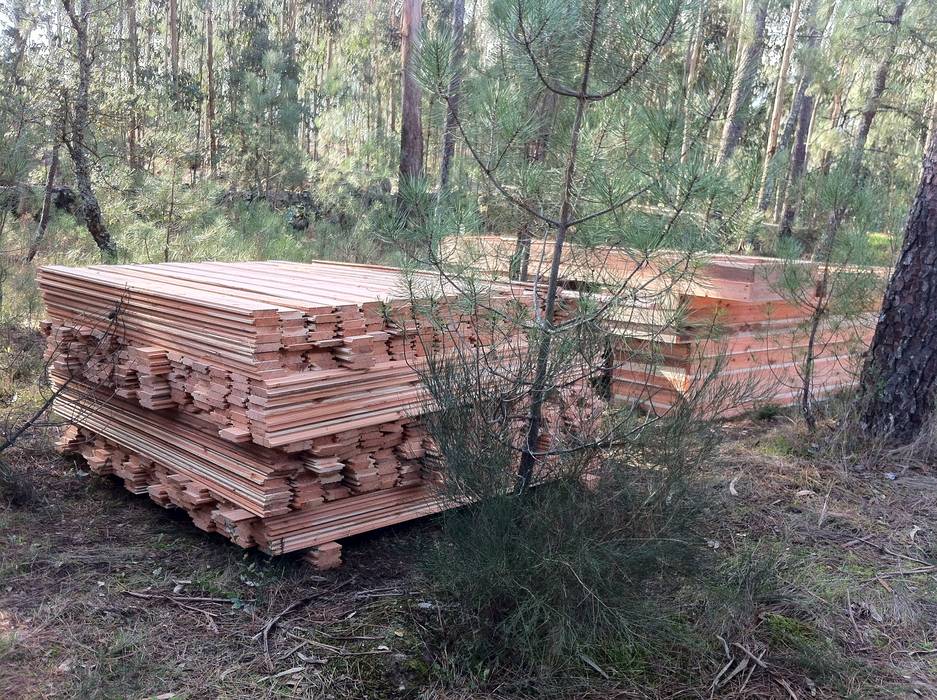 Sistema de Montagem em bastidores modulares estruturais NORMA | Nova Arquitectura em Madeira (New Architecture in Wood)