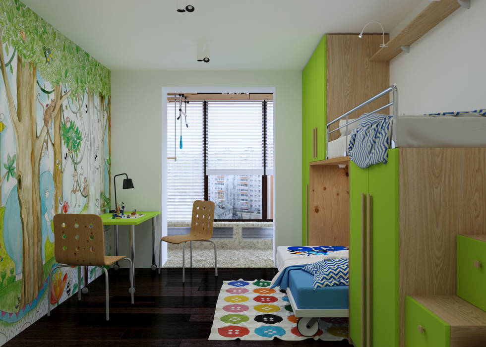 Детская 3D GROUP Детская комнатa в стиле минимализм