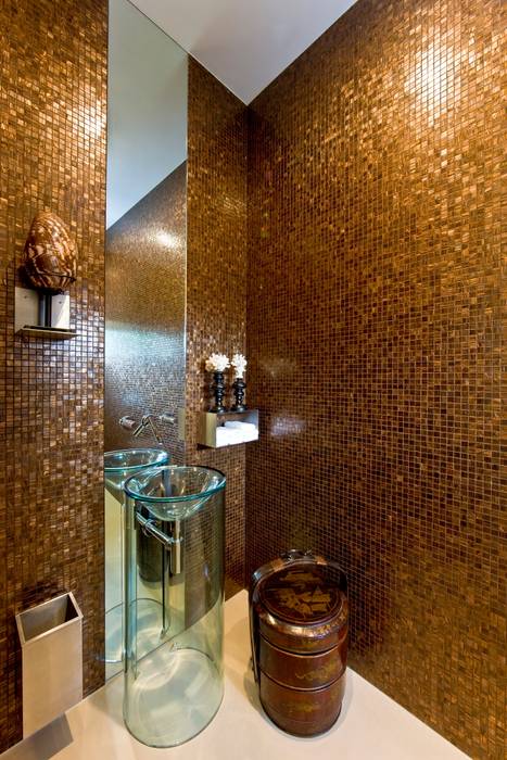 Guest Bathroom Viterbo Interior design Casas de banho ecléticas