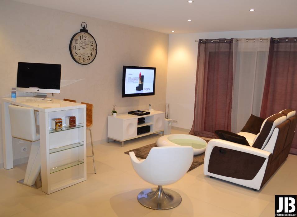 homify Salon minimaliste