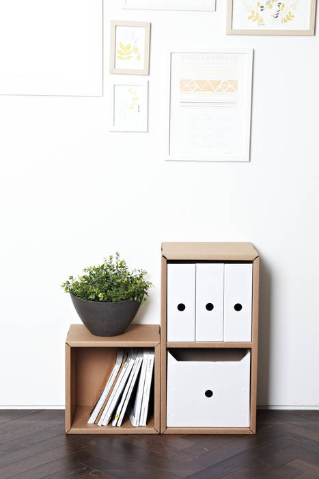 Paperpop, PAPERPOP PAPERPOP Modern Study Room and Home Office Paper Storage