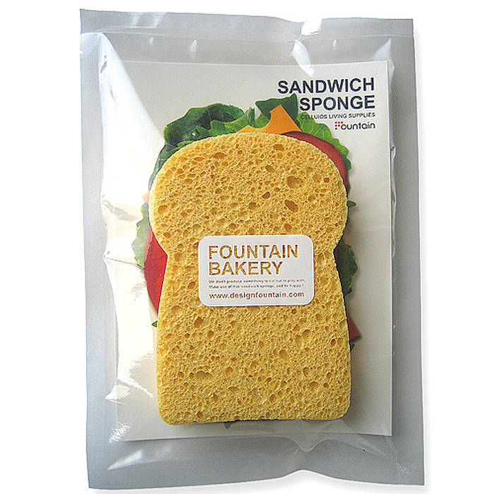 샌드위치스폰지 (Sandwich sponge) fountain studio 모던스타일 주방 천연 섬유 베이지 액세서리 & 직물