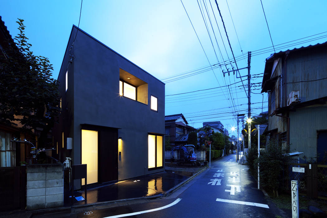 house in ayase 株式会社廣田悟建築設計事務所 ミニマルな 家