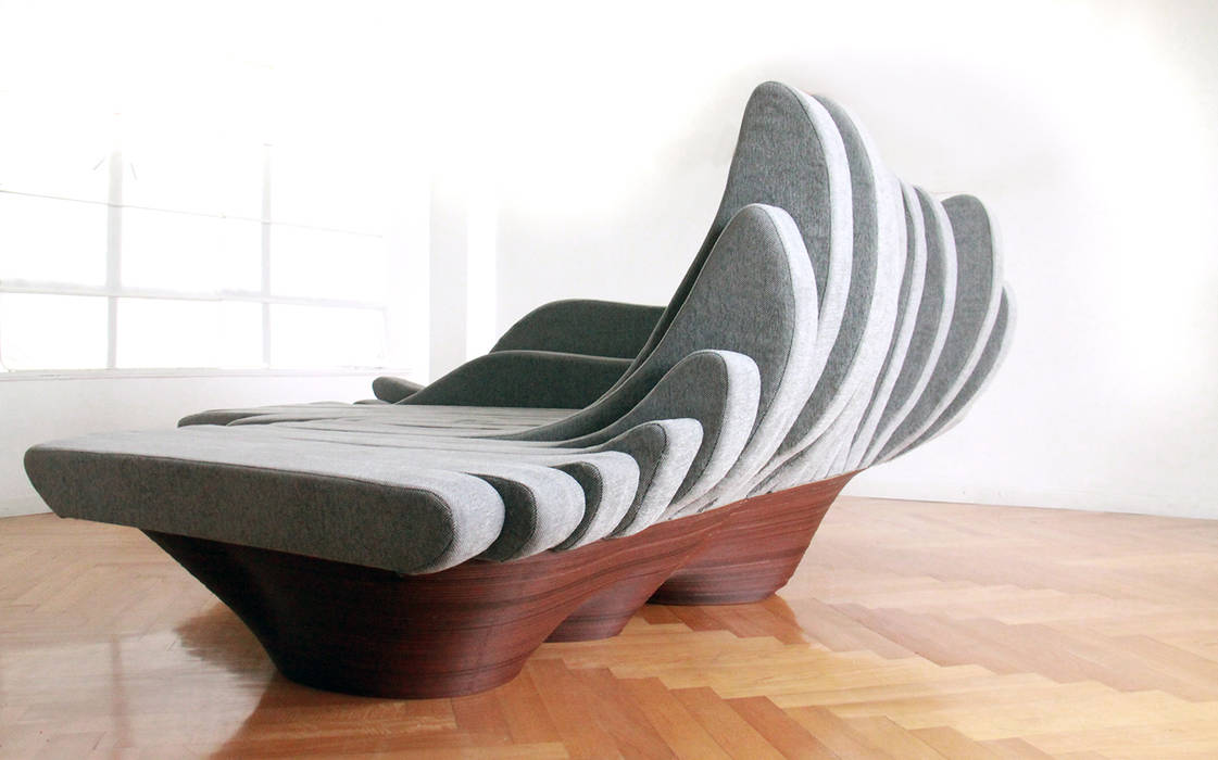 TOPO Sofa, PerezReiter Architects PerezReiter Architects Salas de estilo moderno Sofás y sillones