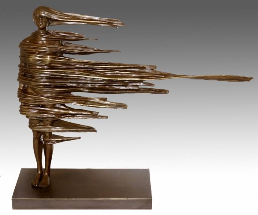 Contemporary Art Bronze Sculpture - Unwavering - Martin Klein Kunst & Ambiente - Bronzefiguren / Skulpturen Manufaktur Otros espacios Esculturas