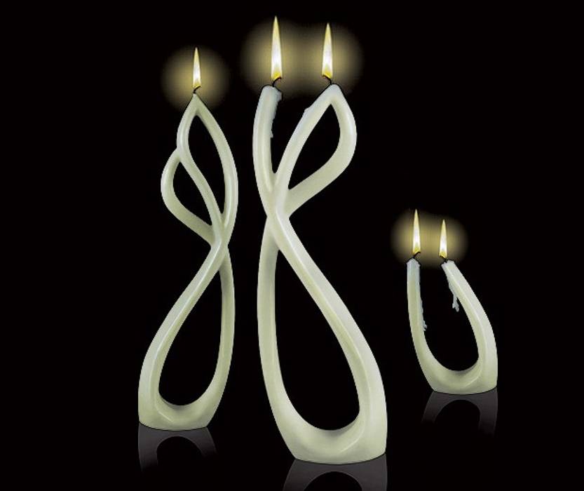 Exklusive Kollektion mehrflammiger Kerzen von der Firma ALUSI, DEKOapart DEKOapart Eclectic style houses Accessories & decoration