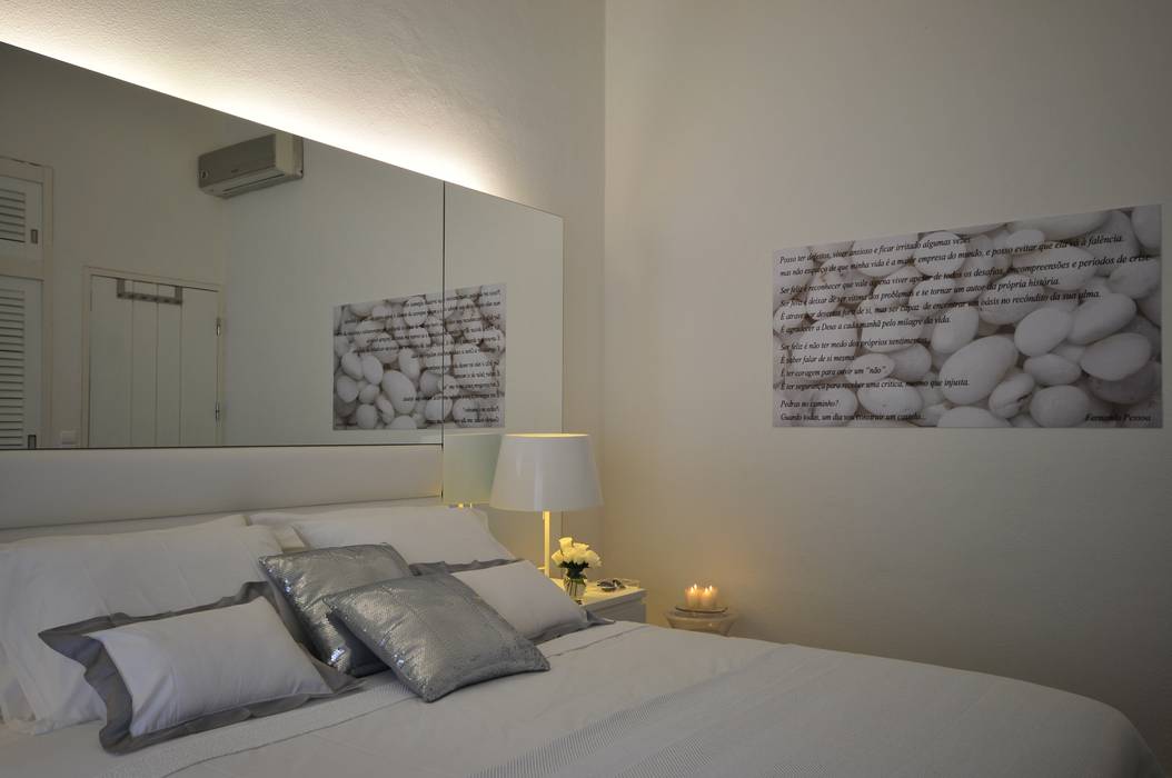 Private Residence in Vilamoura Leonor Moreira Romba - Arquitecturas Dormitorios modernos: Ideas, imágenes y decoración