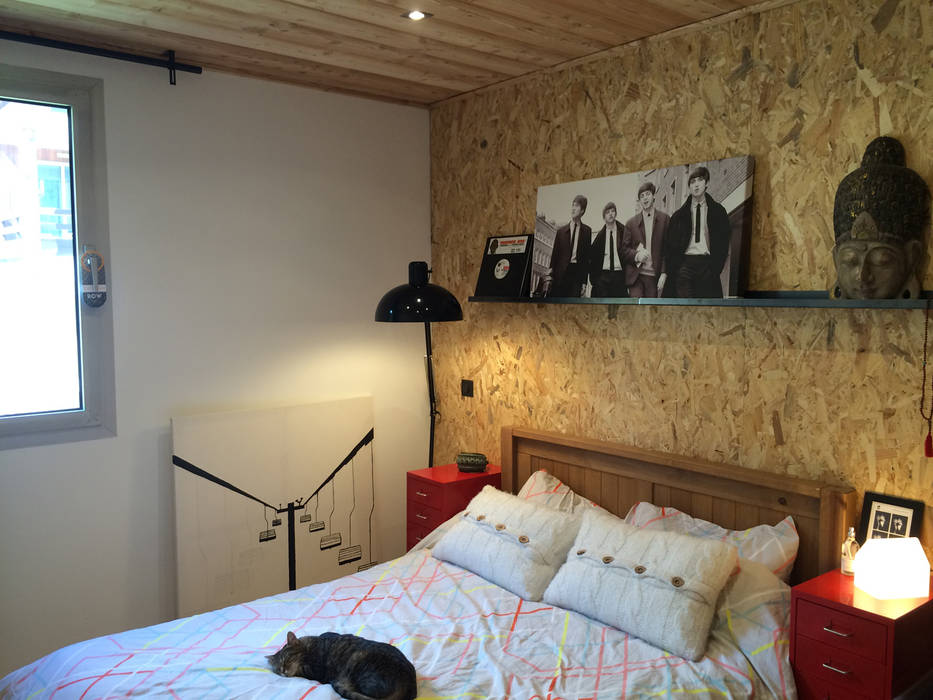 La boite noire, HomeMade Architecture[s]® HomeMade Architecture[s]® Modern Bedroom
