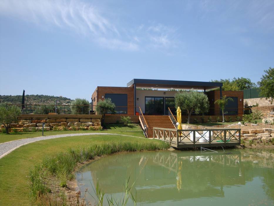 14 Fotos de Casas Modulares Amovíveis, KITUR KITUR Casas de estilo rural