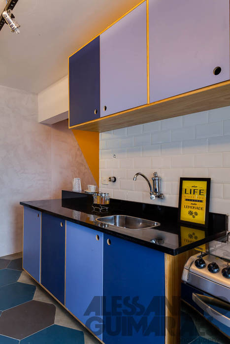 Bancada Cozinha | Apartamento Perdizes homify Cozinhas modernas