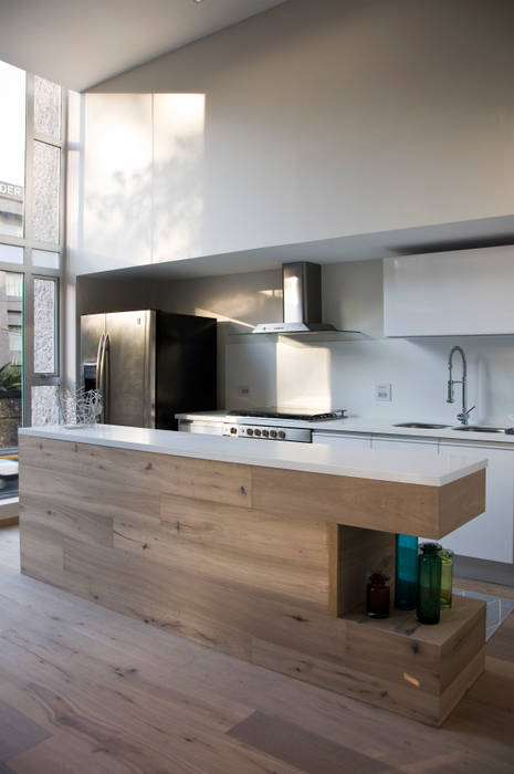 Loft2, Basch Arquitectos Basch Arquitectos Scandinavian style kitchen Wood Wood effect