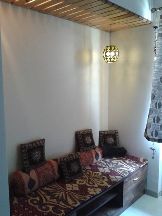 Corner Sit Out With A Lovely Suspended Light Ds Design Studio Modern Style Bedroom Homify We communicate with customers and colleagues, develop new projects, products and ideas. homify