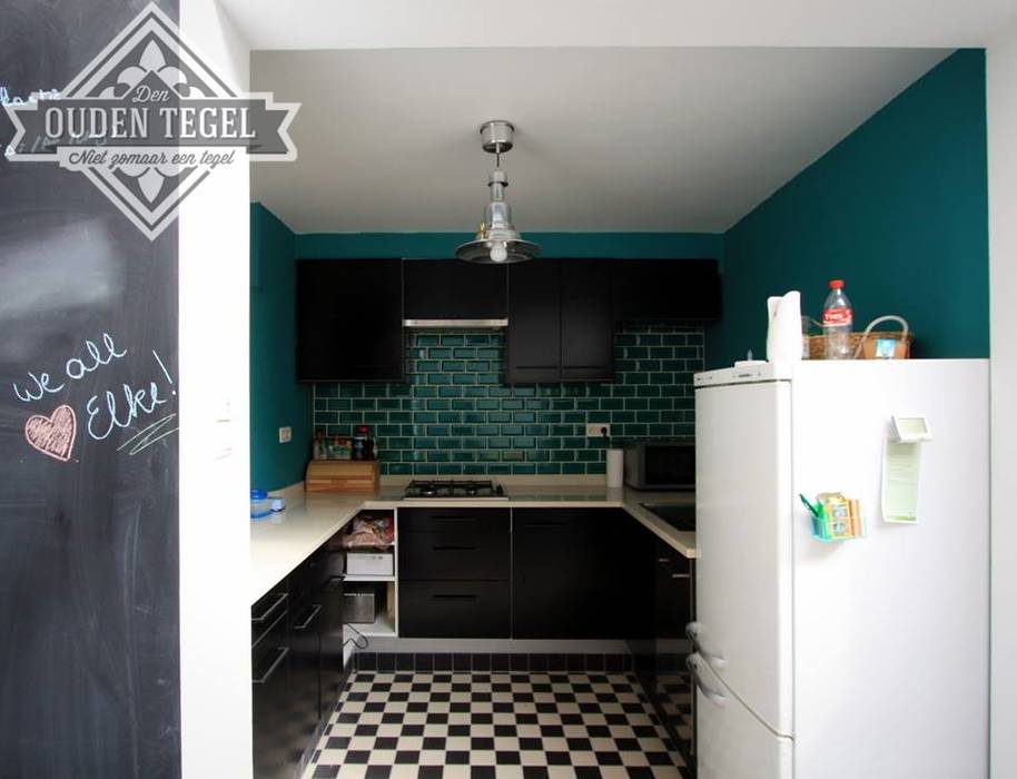 Realisaties, Den Ouden Tegel Den Ouden Tegel Modern kitchen Tiles