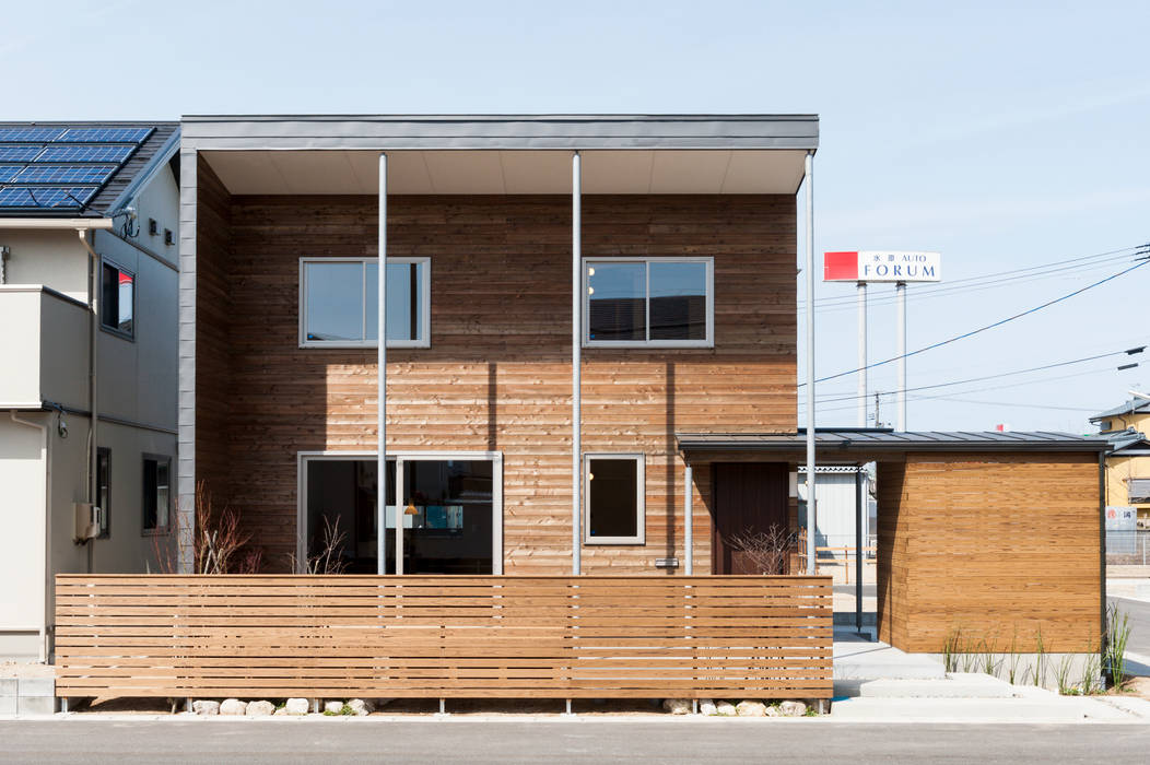 市野山の家, 株式会社山口工務店 株式会社山口工務店 Casas de estilo moderno