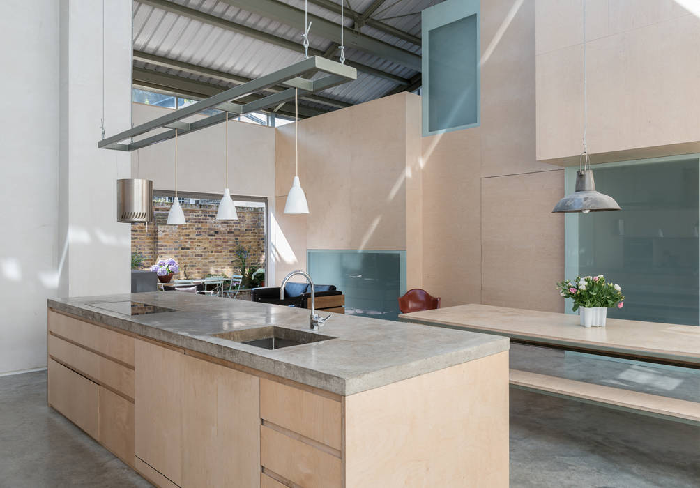 The Workshop, Henning Stummel Architects Ltd Henning Stummel Architects Ltd Cozinhas modernas