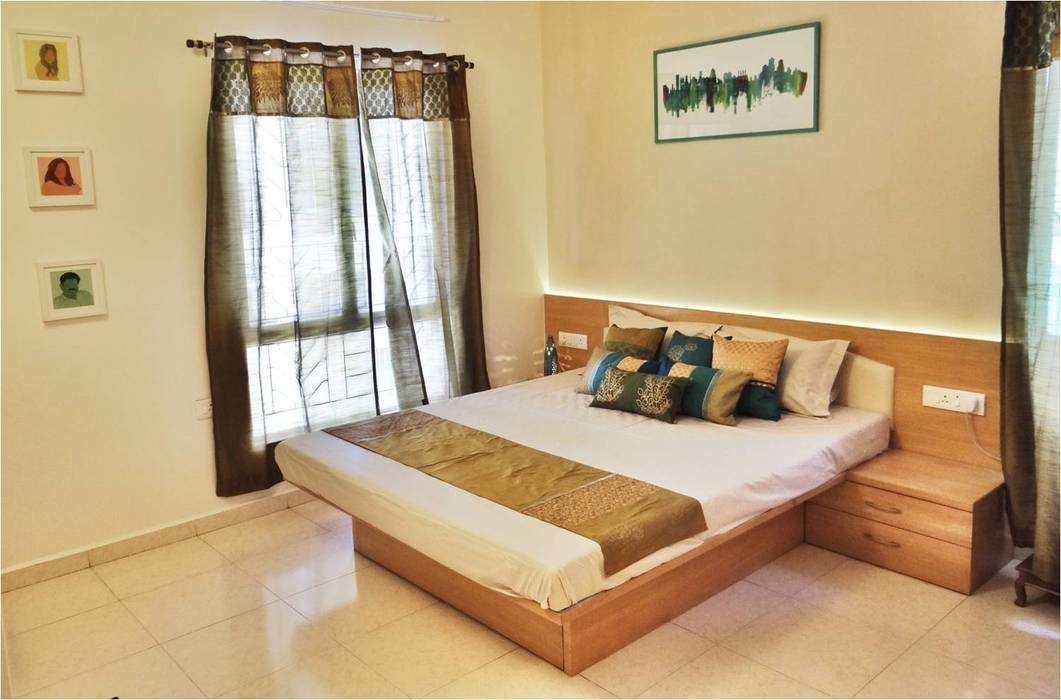 Despande's Residence, Nuvo Designs Nuvo Designs Modern style bedroom