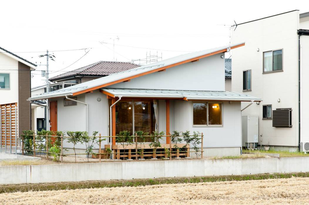 建物南面 株式会社山口工務店 モダンな 家