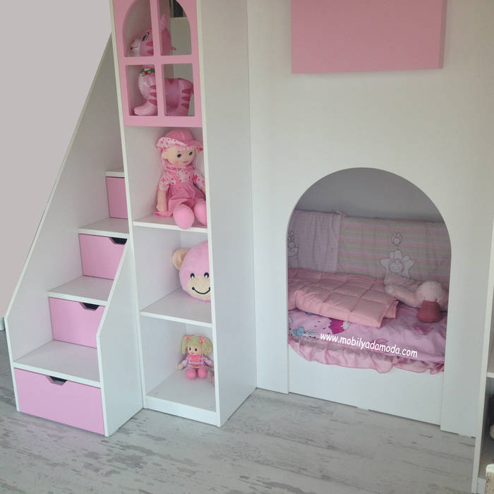 Mobilyada Moda Fairytale Çocuk Odaları , MOBİLYADA MODA MOBİLYADA MODA Moderne Kinderzimmer Holz Holznachbildung