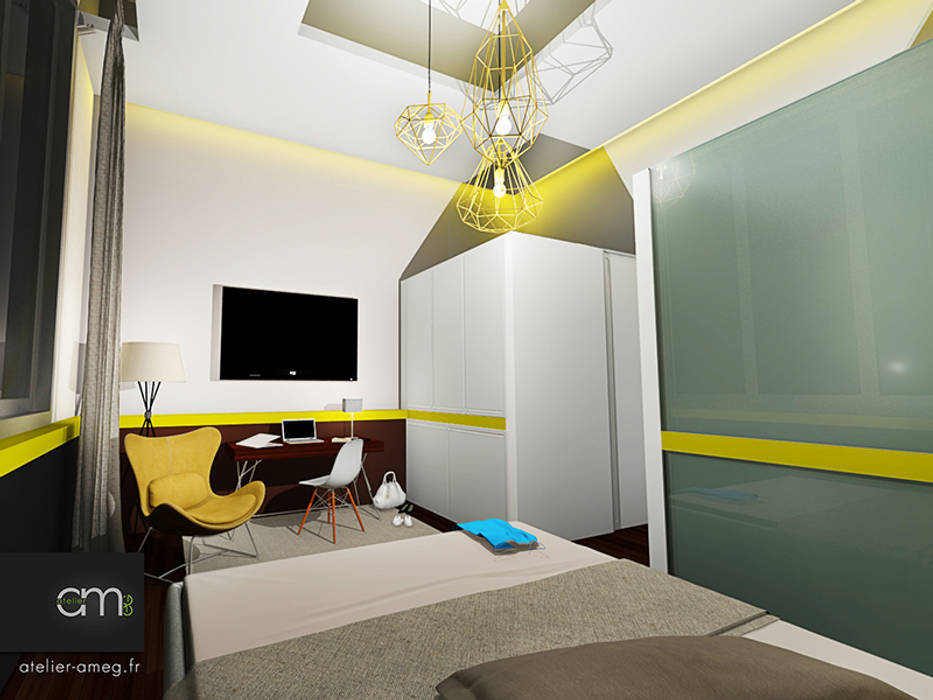 Chambre D Hotel Hotels Modernes Par Atelier Ameg Moderne Homify