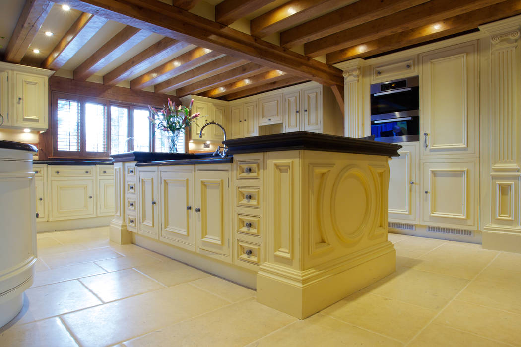 Lincolnshire Limestone Flooring With A Artisan Aged Finish From