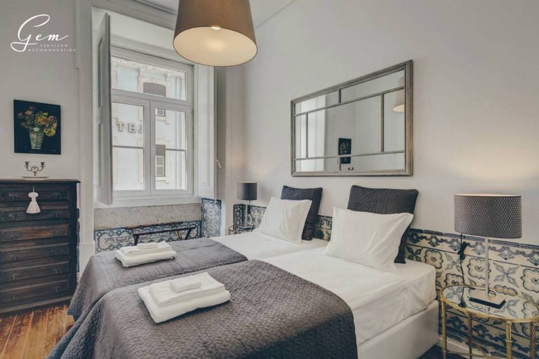 Dormitorios de estilo rústico de Obrasdecor Rústico