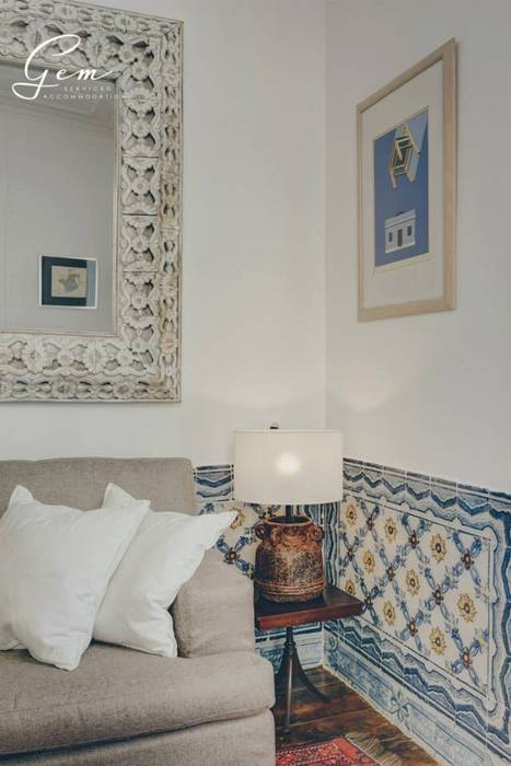 Rustic style living room by Obrasdecor Rustic