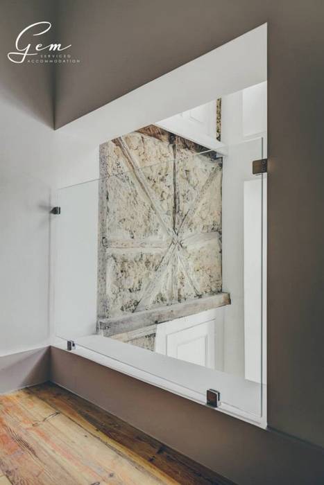 러스틱스타일 복도, 현관 & 계단 by Obrasdecor 러스틱 (Rustic)